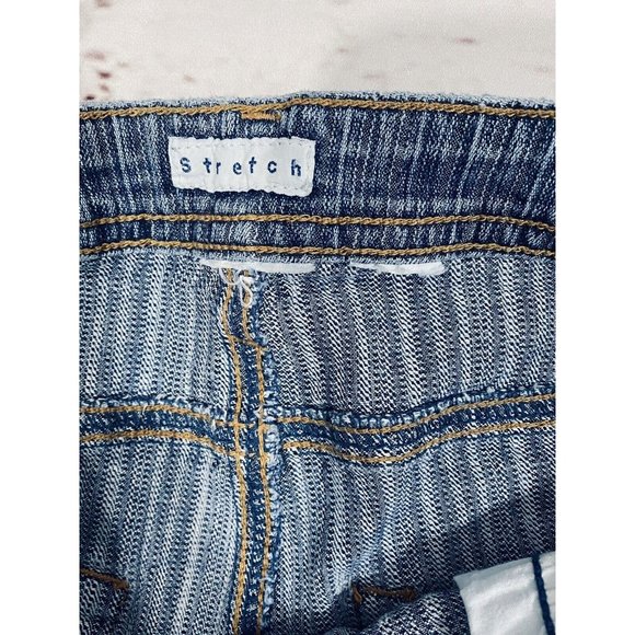 Carolina Blues Jeans Womens Sz 30” x 27” Funky Textured Blue Straight Leg Ladies - Picture 8 of 8